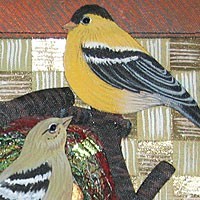Goldfinch Pair